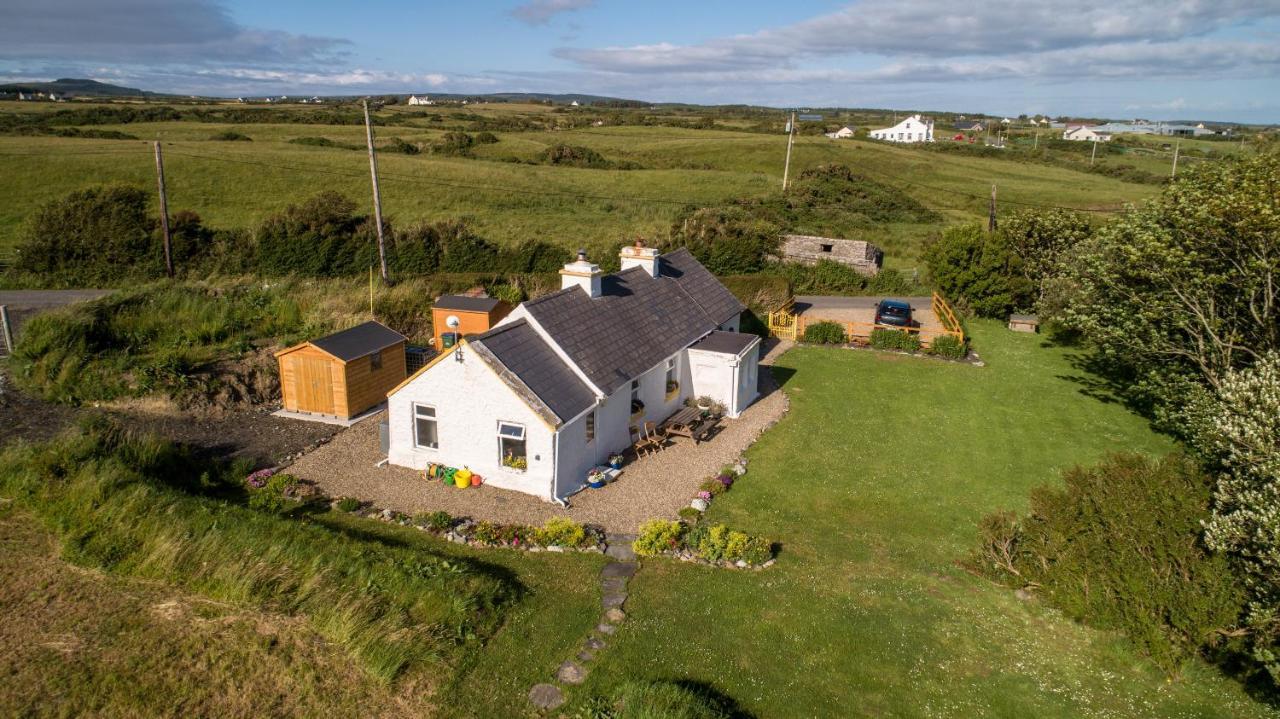 Yellow Cottage, Doolin Knockfin Cross Roads Exterior foto